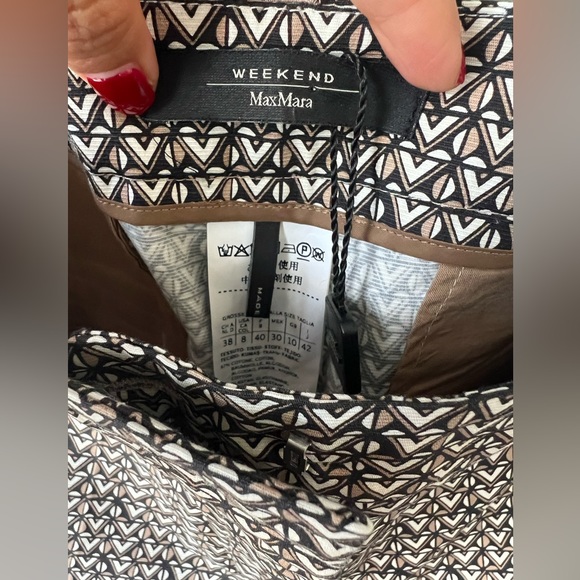 Weekend Max Mara NEW! t Stretch Trouser Size 8-NEW! Made In Italy! - Picture 12 of 16